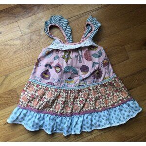 Matilda Jane Size 4 Skeeball Tunic Top
